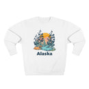 Premium Alaska Sweatshirt - Unisex Premium Crewneck Alaska Sweatshirt-6