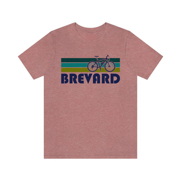 Brevard T-Shirt - Retro Mountain Bike Adult Unisex Brevard, North Carolina T Shirt