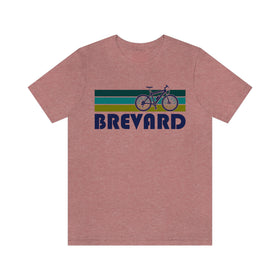 Brevard T-Shirt - Retro Mountain Bike Adult Unisex Brevard, North Carolina T Shirt
