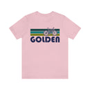 Golden T-Shirt - Retro Mountain Bike Adult Unisex Golden, Colorado T Shirt-55