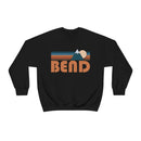 Bend, Oregon Sweatshirt - Unisex Retro Mountain Unisex-9