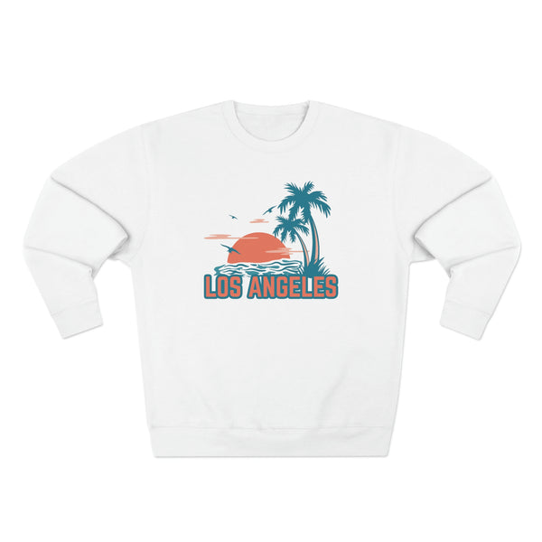Premium Los Angeles, California Sweatshirt - Unisex Premium Crewneck Sweatshirt