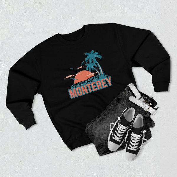 Premium Monterey, California Sweatshirt - Unisex Premium Crewneck Sweatshirt
