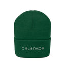 Colorado Beanie - Adult Embroidered Colorado Flag Knit Hat-2