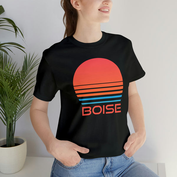 Boise, Idaho T-Shirt - Retro 80s Unisex Boise Shirt