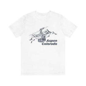 Buy white Aspen, Colorado T-Shirt - Retro Unisex Aspen T Shirt
