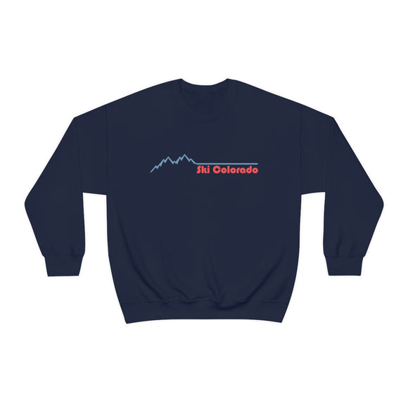 Ski Colorado Sweatshirt - Mountain Pulse Unisex