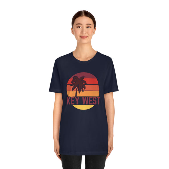 Key West, Florida T-Shirt - Retro Palm Tree Unisex Key West Shirt