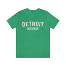 Detroit, Michigan Shirt - Paint Text Unisex Detroit T-Shirt-9