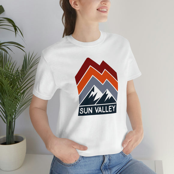 Sun Valley, Idaho T-Shirt - Retro Mountain Unisex Sun Valley Shirt
