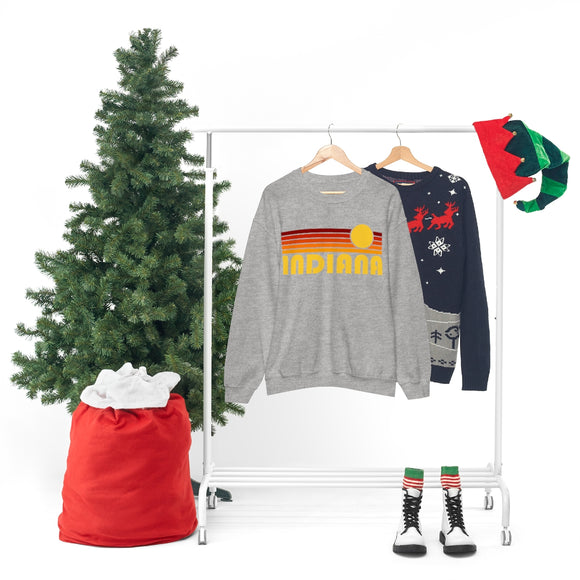 Indiana Sweatshirt - Retro Sunset Unisex