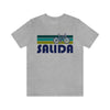 Salida T-Shirt - Retro Mountain Bike Adult Unisex Salida, Colorado T Shirt