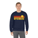 Wyoming Sweatshirt - Retro Sunset Unisex-28