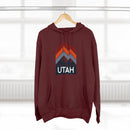 Premium Utah Hoodie - Retro Unisex Sweatshirt-3