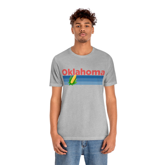 Oklahoma T-Shirt - Retro Corn Unisex Oklahoma Shirt