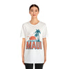 Maui, Hawaii T-Shirt - Retro Palm Tree & Beach Unisex Maui Shirt