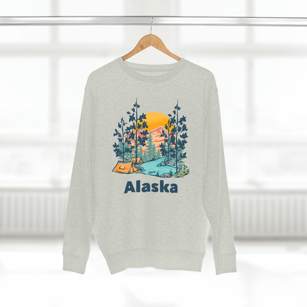 Copy of Premium Alaska Sweatshirt - Unisex Premium Crewneck Alaska Sweatshirt