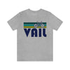 Vail T-Shirt - Retro Mountain Bike Adult Unisex Vail, Colorado T Shirt