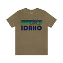 Idaho T-Shirt - Retro Mountain Bike Adult Unisex Idaho T Shirt-28