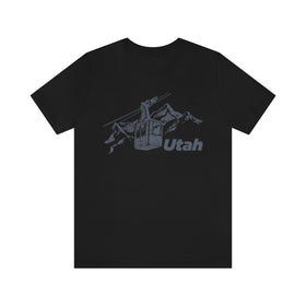 Buy black Utah T-Shirt - Retro Unisex Utah T Shirt
