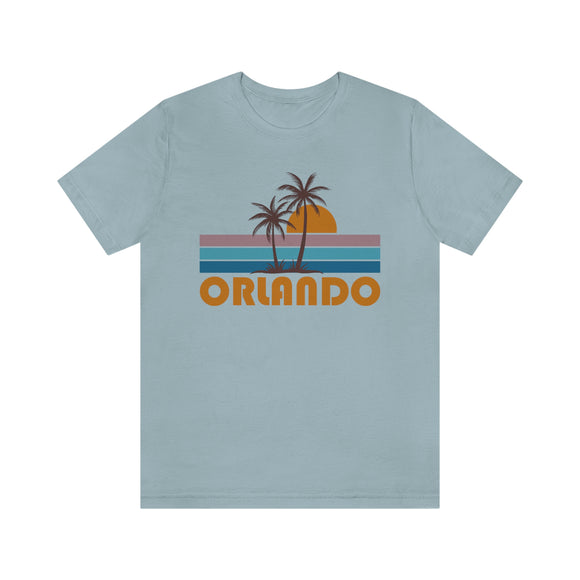 Orlando, Florida T-Shirt - Retro Palm Tree Unisex Orlando Shirt