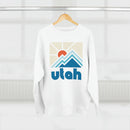 Premium Utah Crewneck Sweatshirt - Retro Unisex Sweatshirt-6