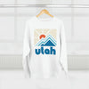 Premium Utah Crewneck Sweatshirt - Retro Unisex Sweatshirt