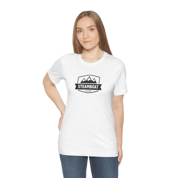 Steamboat, Colorado T-Shirt - Altitude Badge Unisex Steamboat Shirt