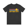 Salt Lake City, Utah T-Shirt - Retro Sun Unisex Salt Lake City T Shirt