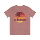 Beach Bum T-Shirt - Retro Palm Tree Unisex Beach Bum Shirt-17