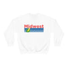 Midwest Sweatshirt - Retro Corn & Farming Unisex Crewneck Sweatshirt
