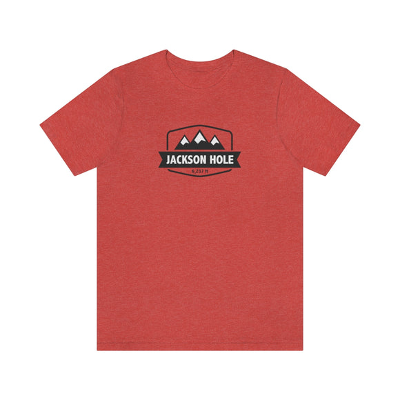 Jackson Hole, Wyoming T-Shirt - Altitude Badge Unisex Jackson Hole Shirt