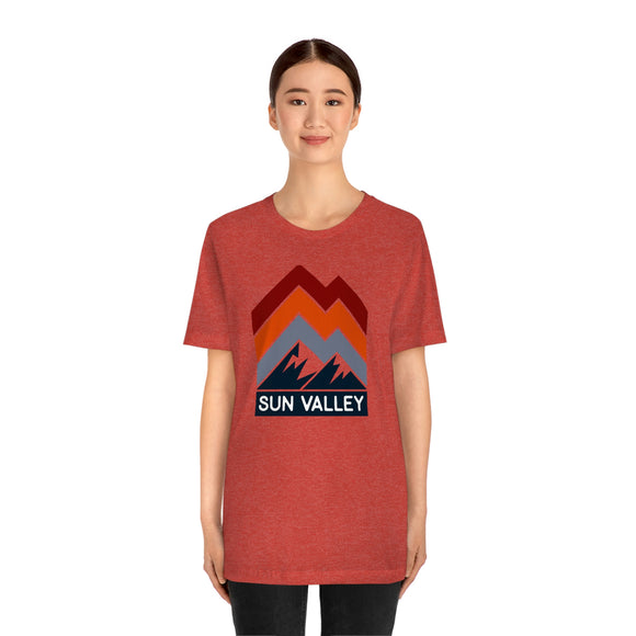 Sun Valley, Idaho T-Shirt - Retro Mountain Unisex Sun Valley Shirt