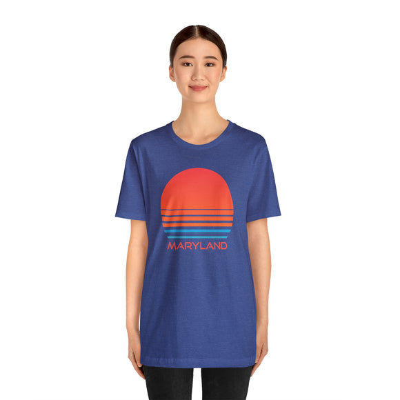 Maryland T-Shirt - Retro 80s Unisex Maryland Shirt