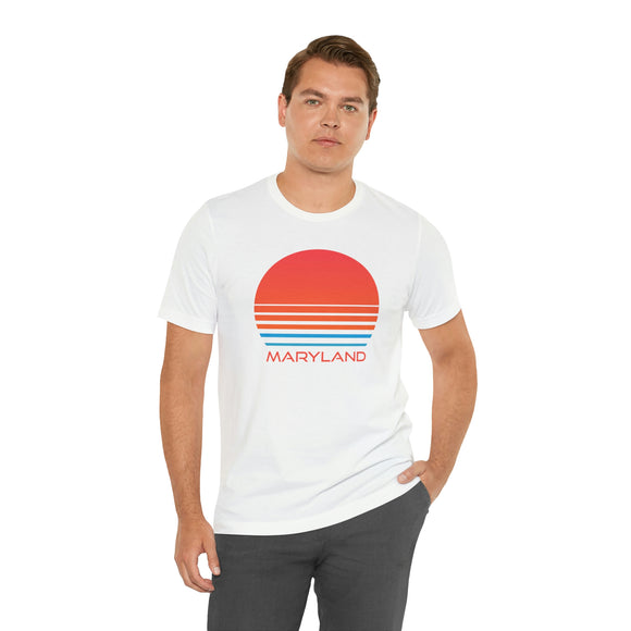 Maryland T-Shirt - Retro 80s Unisex Maryland Shirt