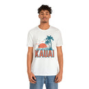 Kauai, Hawaii T-Shirt - Retro Palm Tree & Beach Unisex Kauai Shirt-4