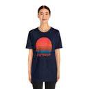 Detroit, Michigan T-Shirt - Retro 80s Unisex Detroit Shirt-3