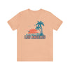 Los Angeles, California T-Shirt - Retro Palm Tree & Beach Unisex Los Angeles Shirt