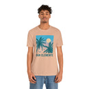 San Clemente, California T-Shirt - Retro Palm Tree & Beach Unisex San Clemente Shirt-40