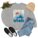Utah Sweatshirt - Minimal Mountain Unisex-23