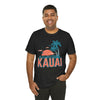 Kauai, Hawaii T-Shirt - Retro Palm Tree & Beach Unisex Kauai Shirt