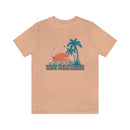 West Palm Beach, Florida T-Shirt - Retro Palm Tree & Beach Unisex West Palm Beach Shirt-25