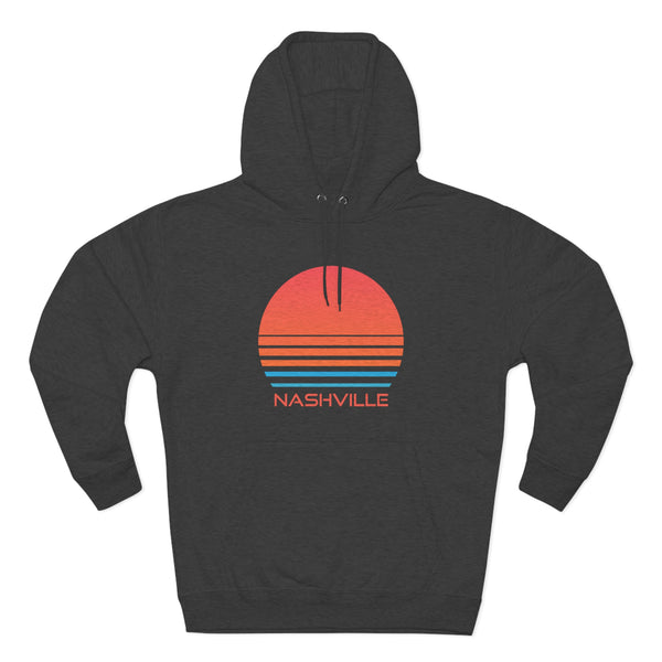Premium Nashville, TN Hoodie - Retro 80s Unisex Sweatshirt