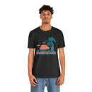 Huntington Beach, California T-Shirt - Retro Palm Tree & Beach Unisex Huntington Beach Shirt-76