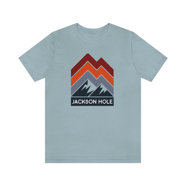 Jackson Hole, Wyoming T-Shirt - Retro Mountain Unisex Jackson Hole Shirt