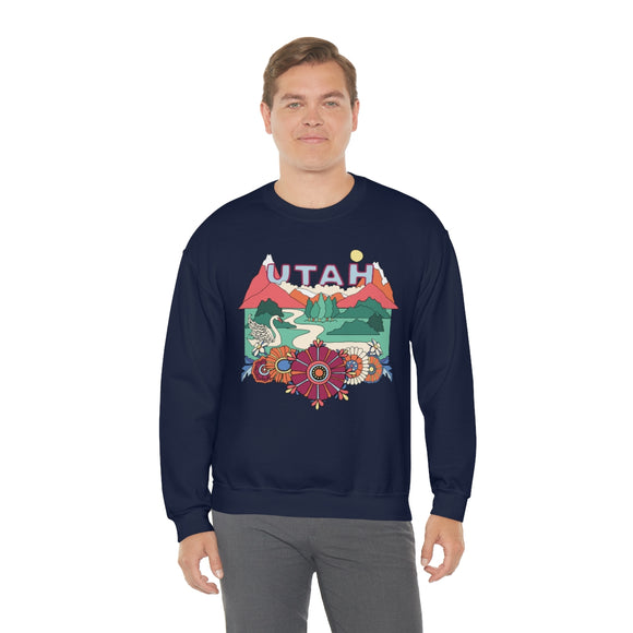 Utah Sweatshirt - Boho / Hippie Unisex