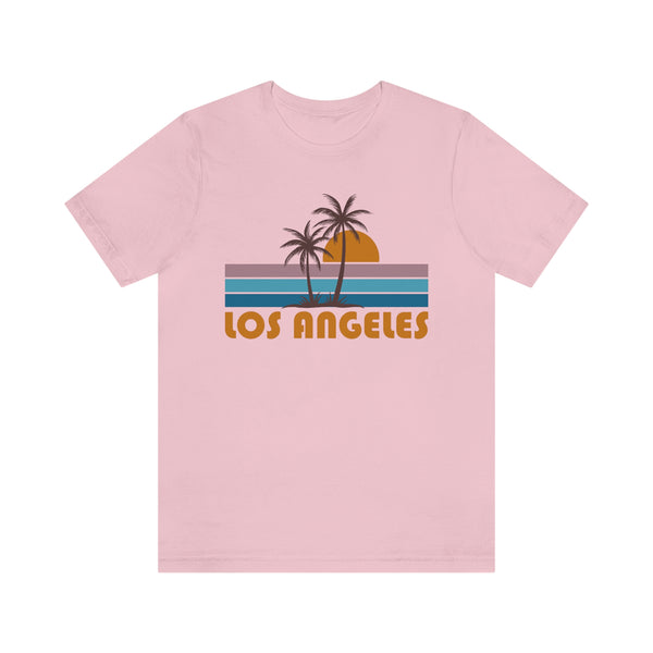 Los Angeles, California T-Shirt - Retro Palm Tree Unisex Los Angeles Shirt