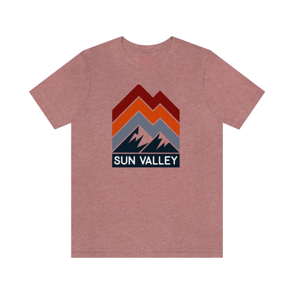 Sun Valley, Idaho T-Shirt - Retro Mountain Unisex Sun Valley Shirt