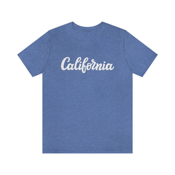 California T-Shirt - Hand Lettered Unisex California Shirt