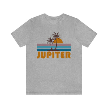 Jupiter, Florida T-Shirt - Retro Palm Tree Unisex Jupiter Shirt